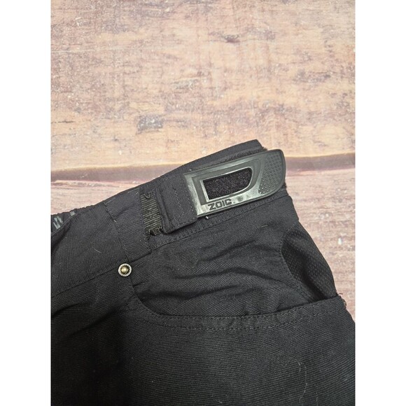 ZOIC Ether Shorts Cycling Mountain Bike Black Zip Pockets Belted Men’s XL - Picture 3 of 7